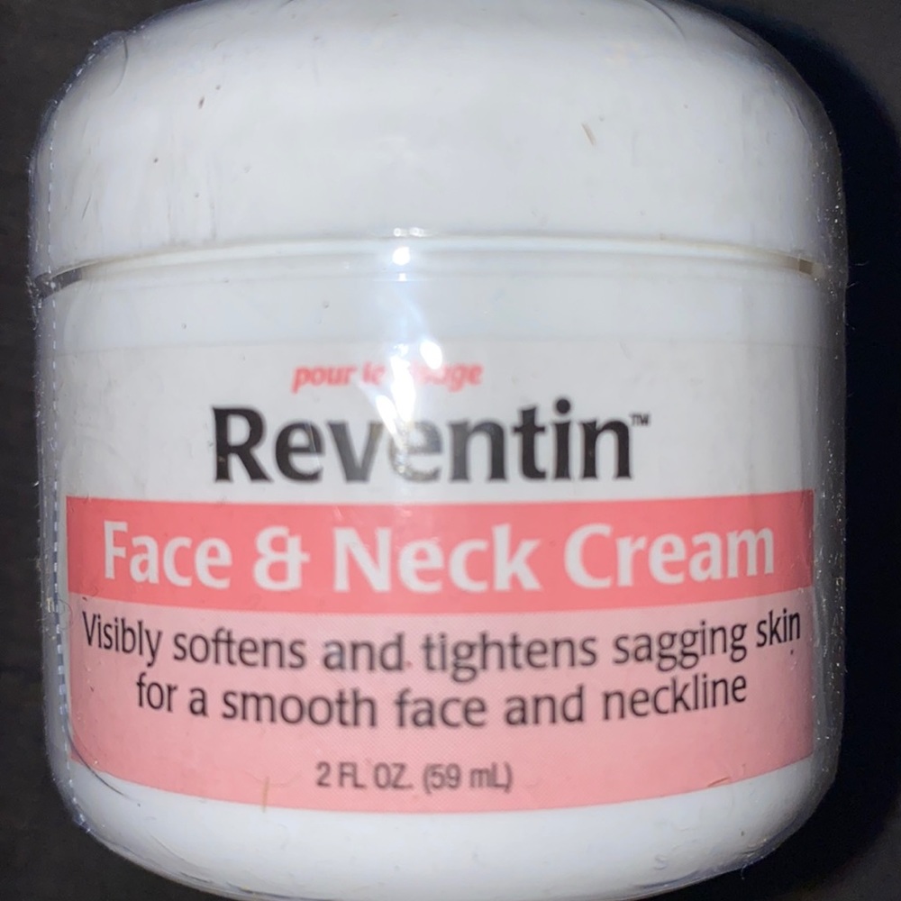 - Reventin face and neck cream 2oz